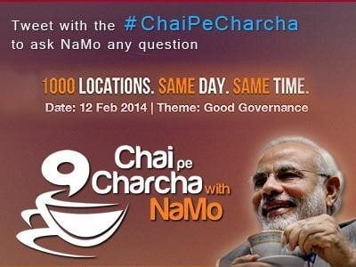 Chai pe Charcha with NaMo